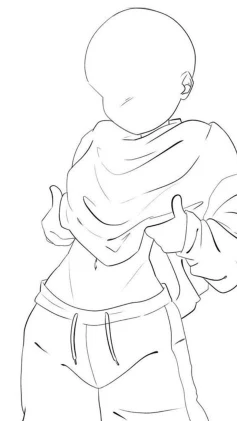 Gacha relaxed pose base
